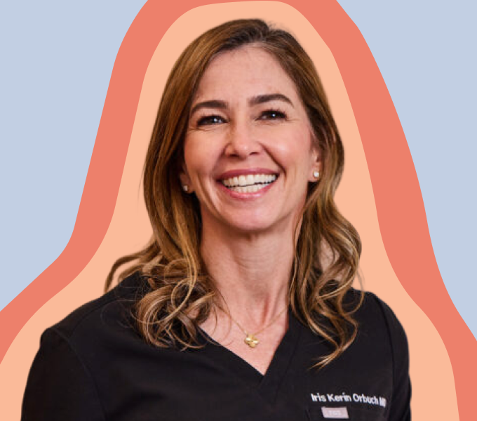 Dr. Iris Kerin Orbuch headshot for interview with Origin physical therapy.
