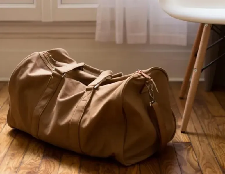 A bag packed with extra underwear because the owner has fecal incontinence.