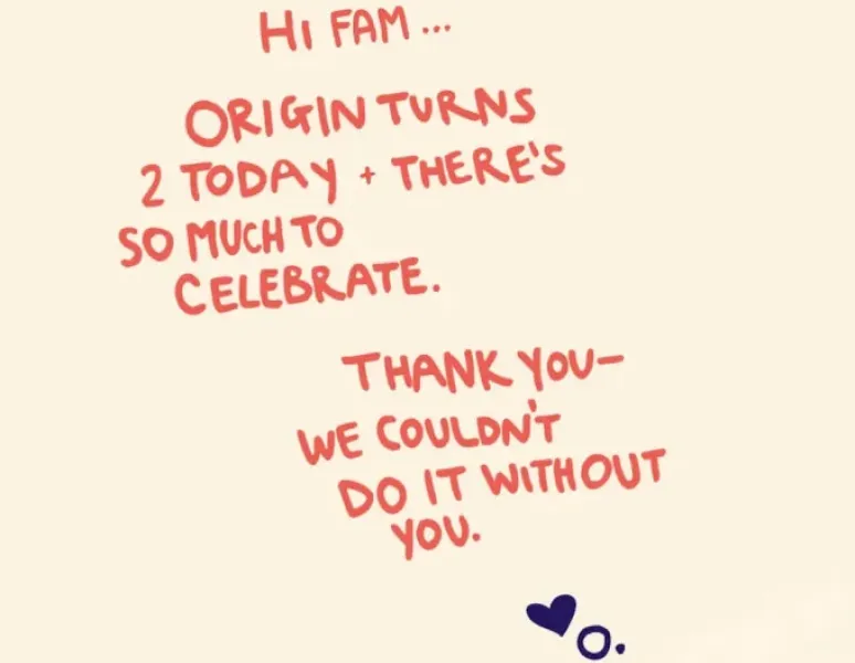 The original Origin team.