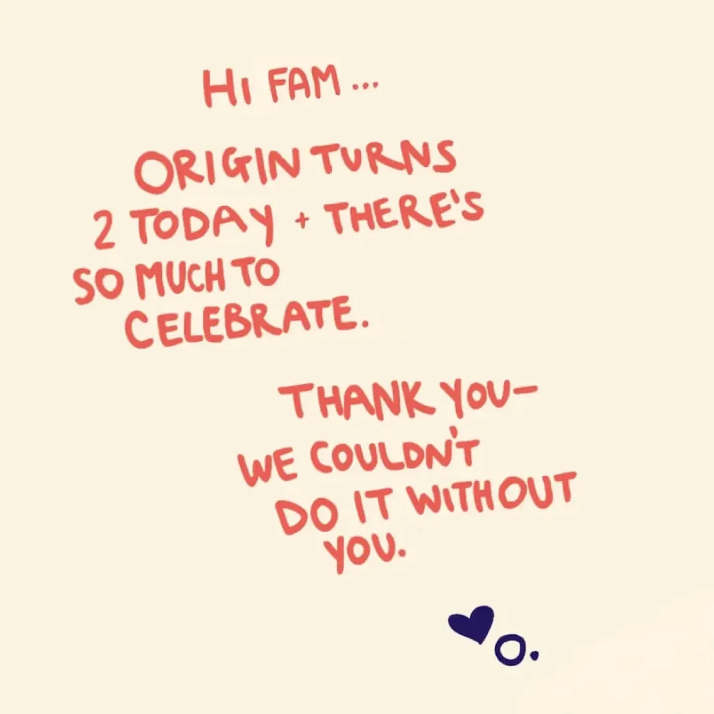 The original Origin team.