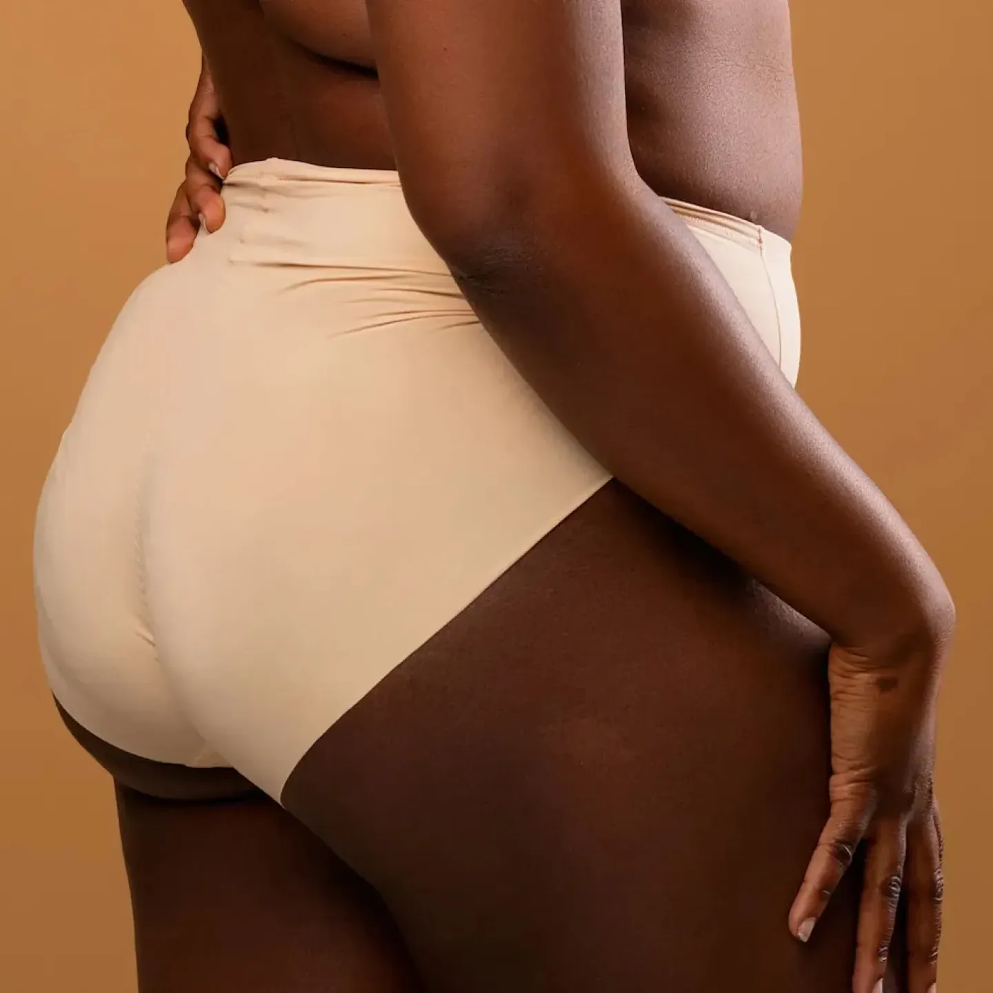 A woman's body from the back.