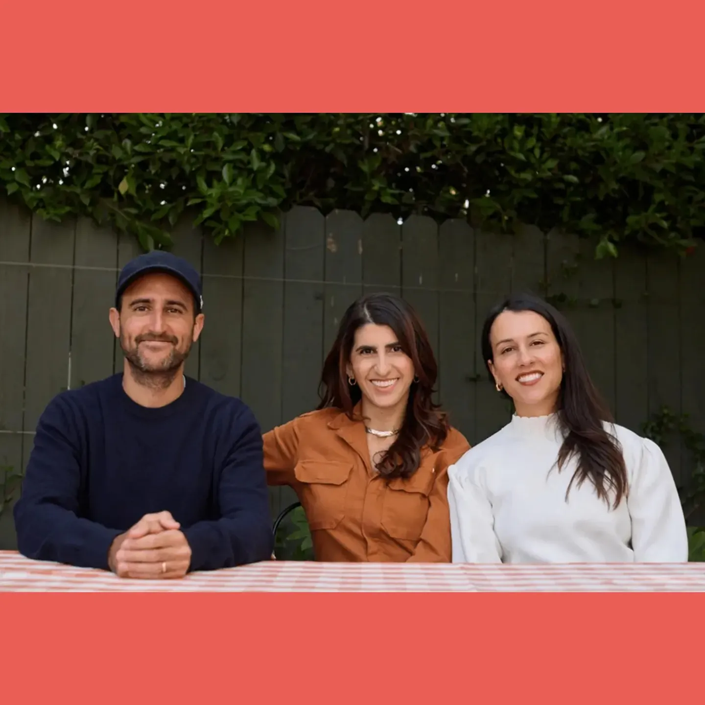 Origin Physical Therapy Founders David Yadegar, Carine Carmy, and Nona Farahnik Yadegar.