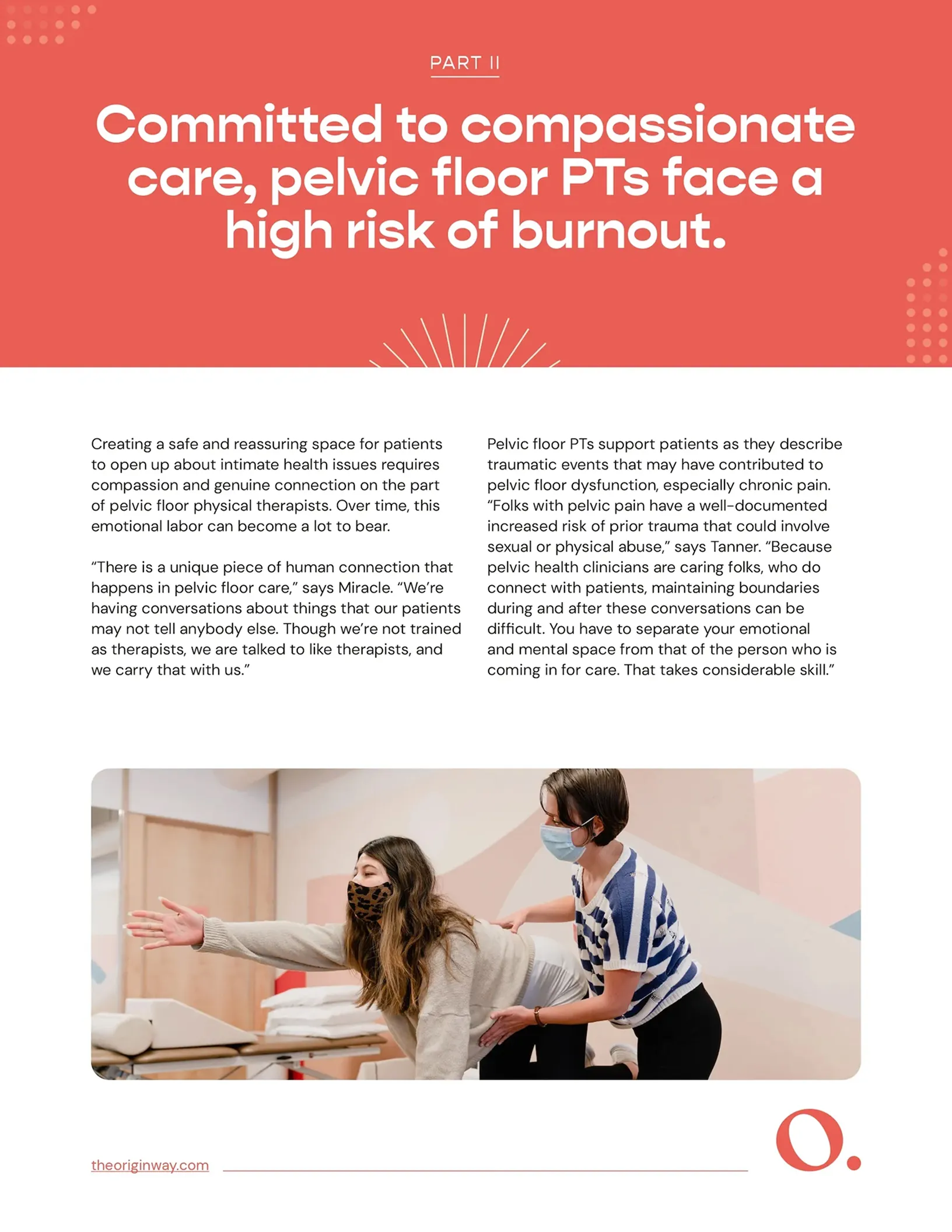 Pelvic floor PTs face high risk of burnout pdf.