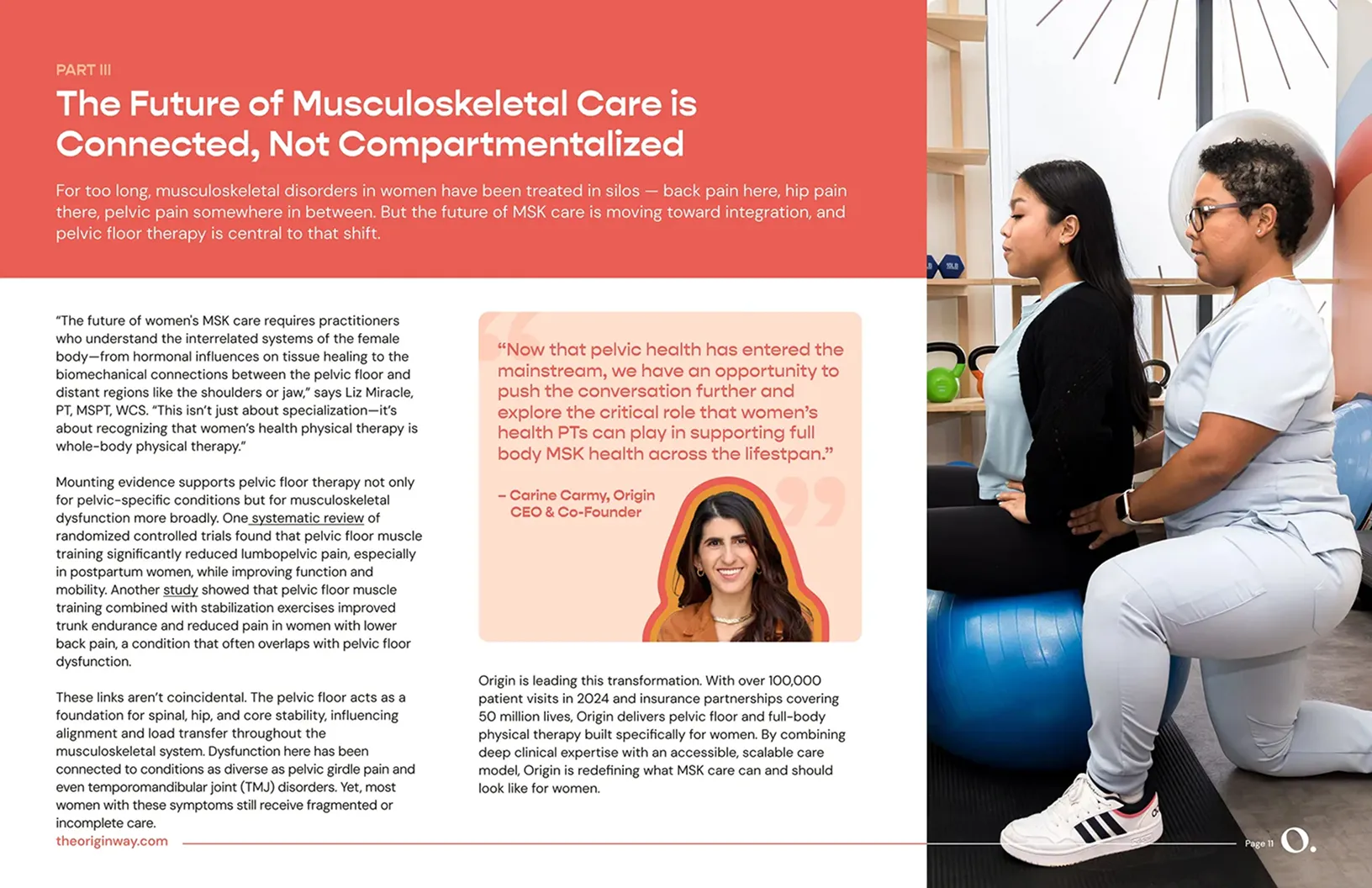 2025 State of Pelvic Floor Therapy: The Future of Musculoskeletal Care is Connected, Not Compartmentalized.
