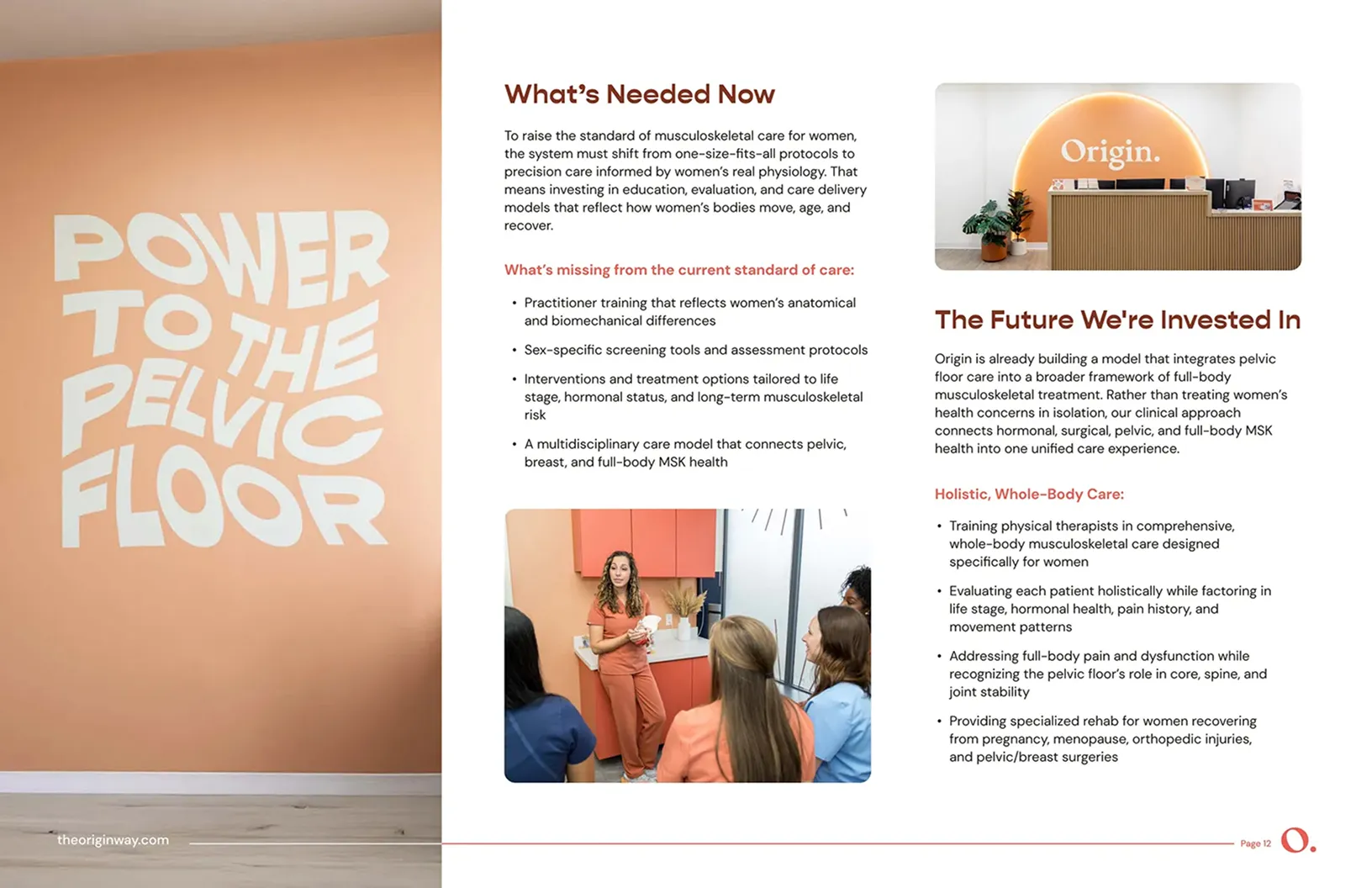 2025 State of Pelvic Floor Therapy: What’s Needed Now and The Future Origin is Invested In.