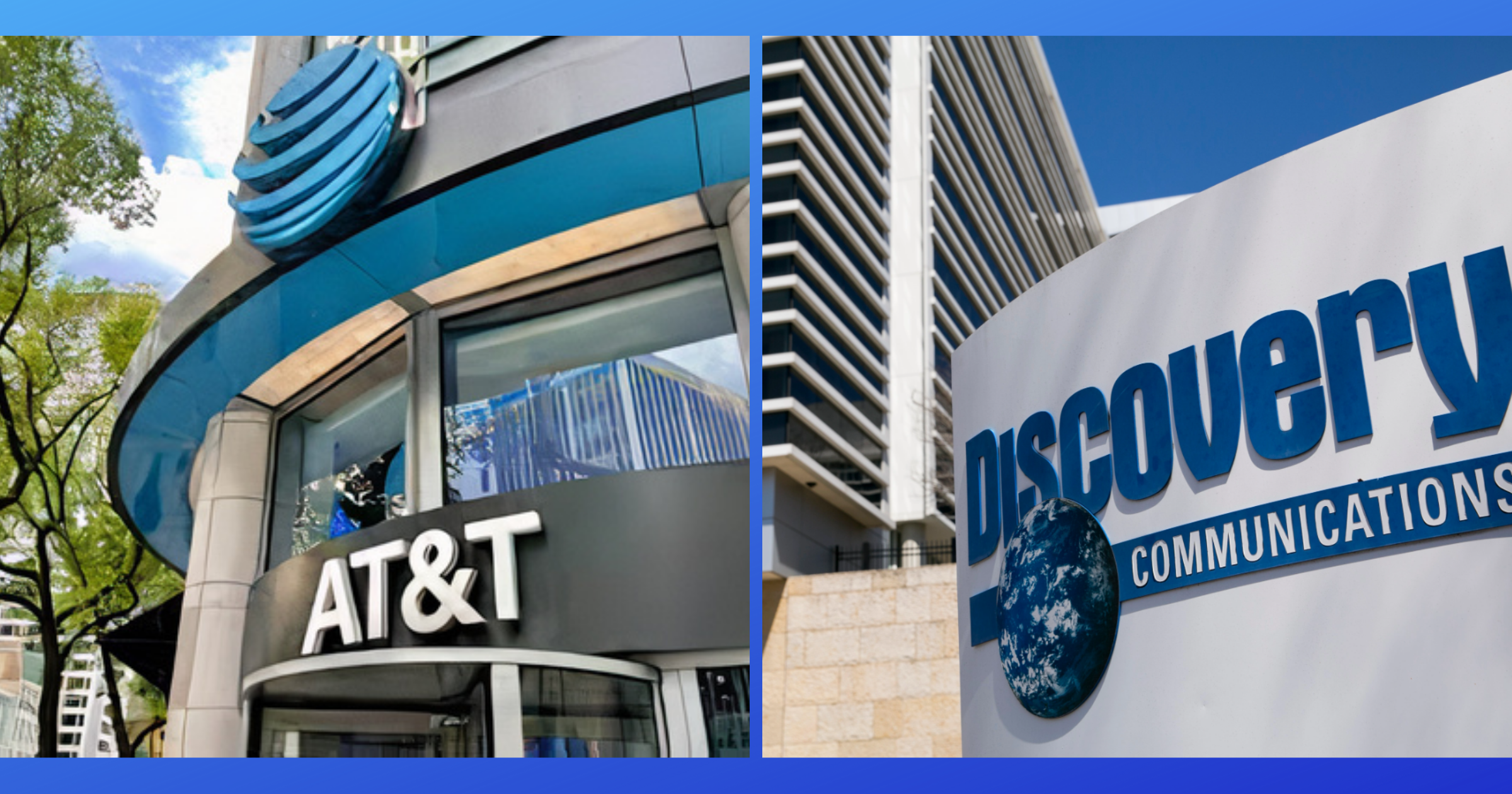 Discovery, Inc. and AT&T Inc.'s WarnerMedia business ($43 billion)