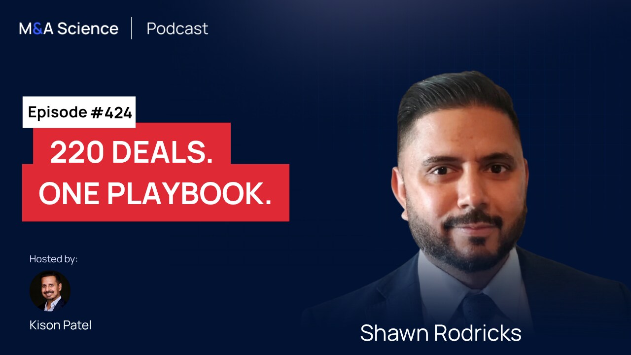 220 Deals. One Playbook. How to Scale M&A Without Losing Control