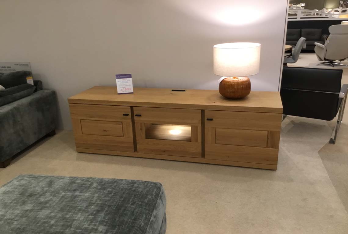 Next Level 3000 TV Lowboard with LED Lighting