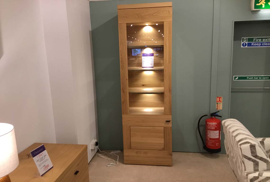 Next Level 3000 Cabinet ~ Left with LED Lighting