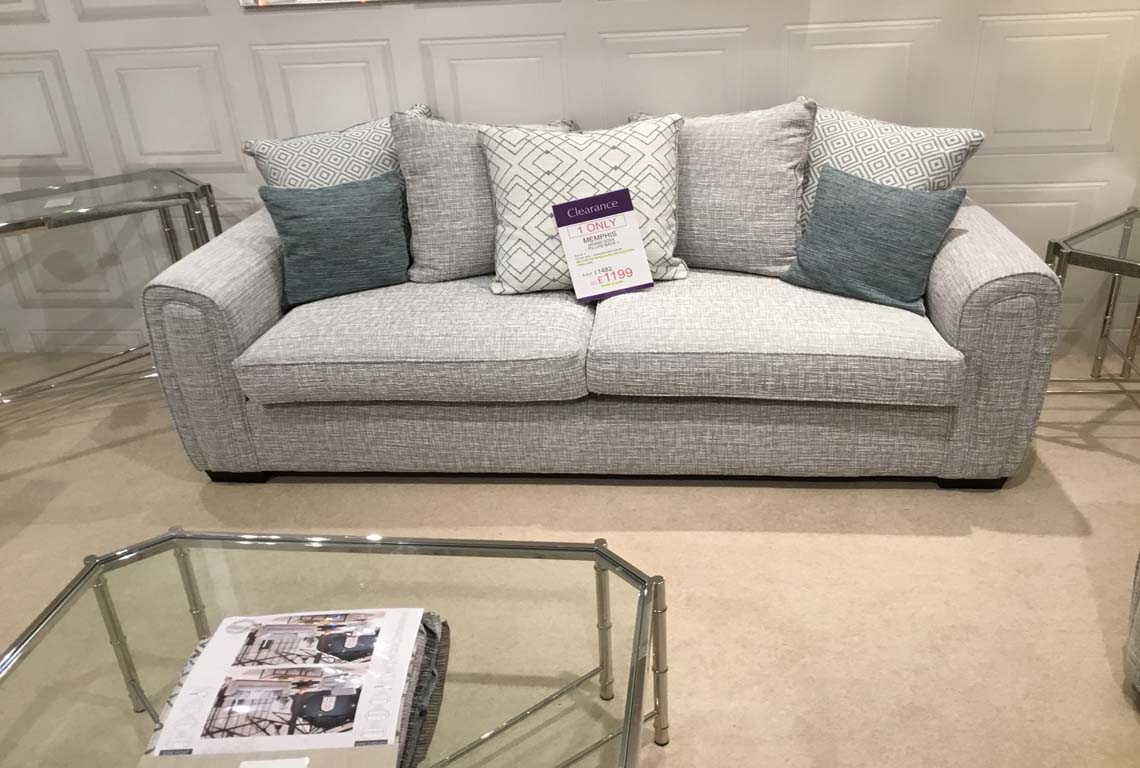 Memphis Grand Sofa ~ Pillow Back