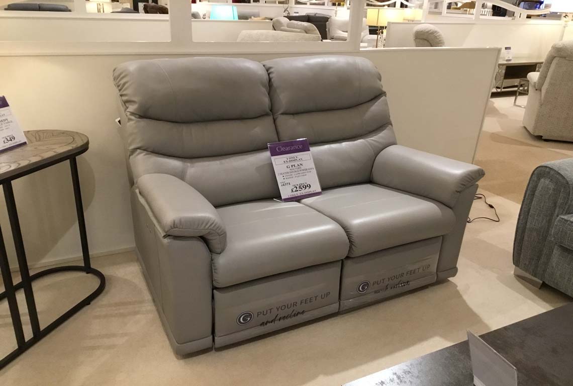 G Plan Malvern 2 Seater Double Power Sofa