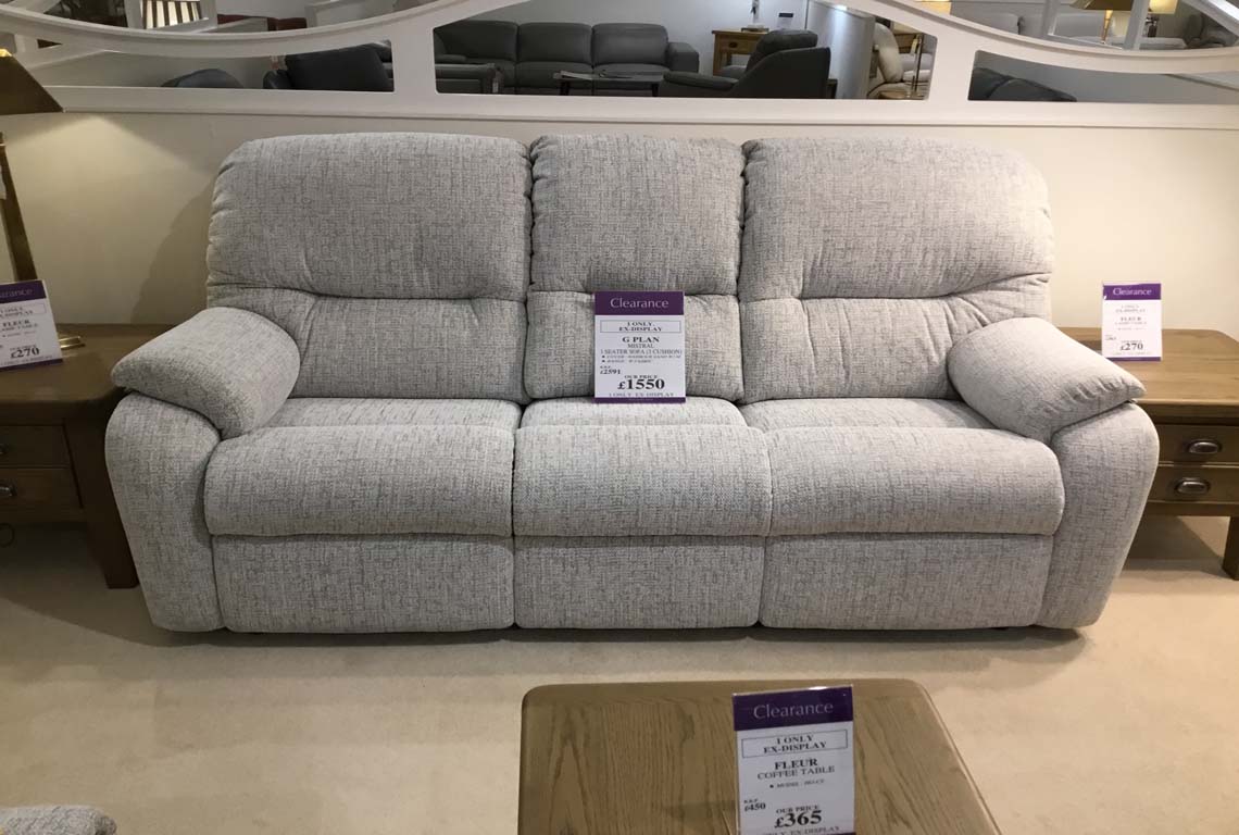 G Plan Mistral 3 Seater (3 Cushion)