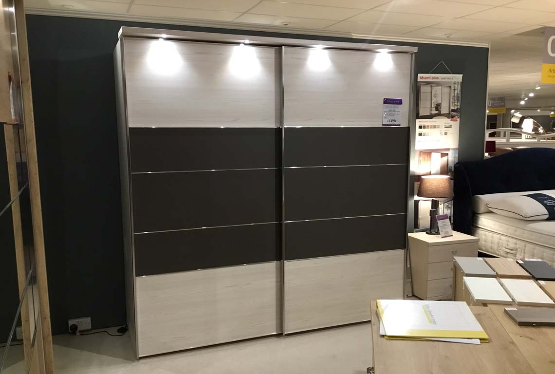 Arles 200cm 2 Door Sliding Robe