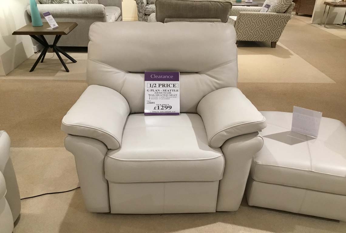 G Plan Seattle Armchair with Heated Seat