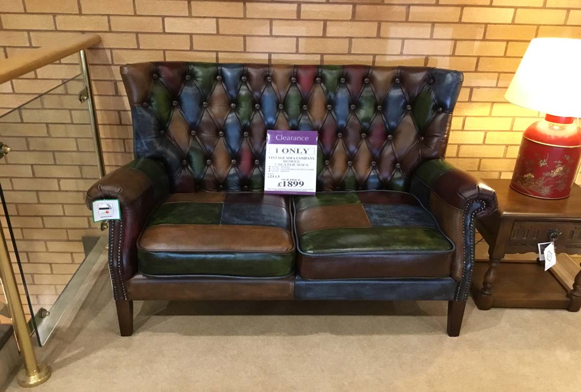 Vintage Sofa Company Bowes 2 Seater Sofa