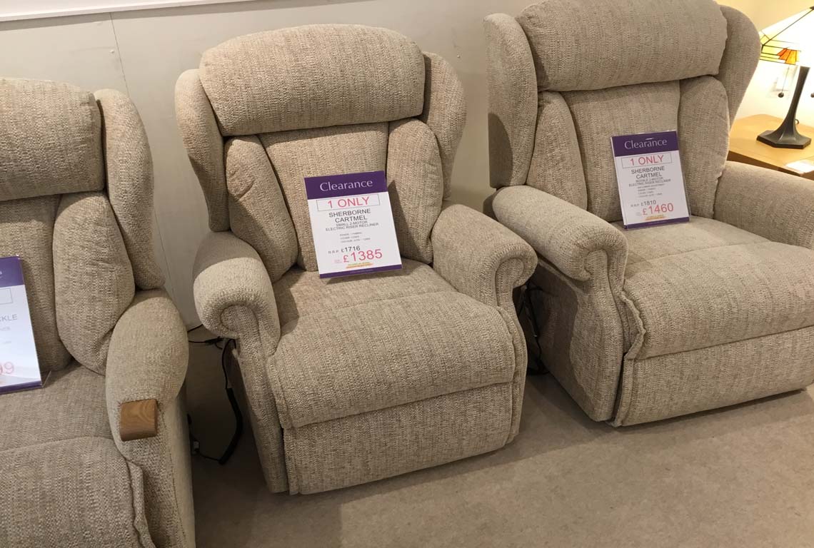 Sherborne Cartmel Small 2 Motor Electric Riser Recliner