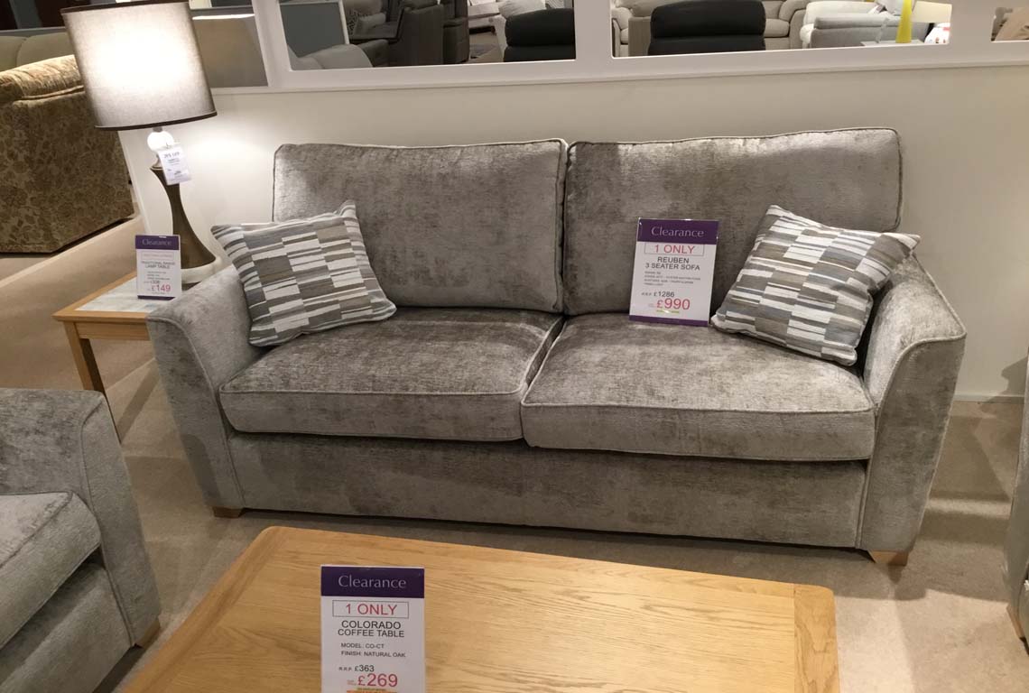 Reuben 3 Seater Sofa