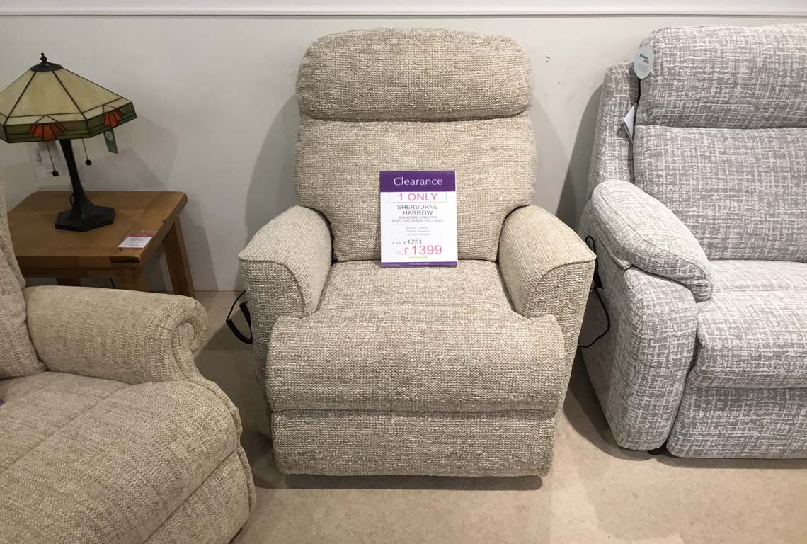 Sherborne Harrow Royale 2 Motor Lift & Rise Recliner