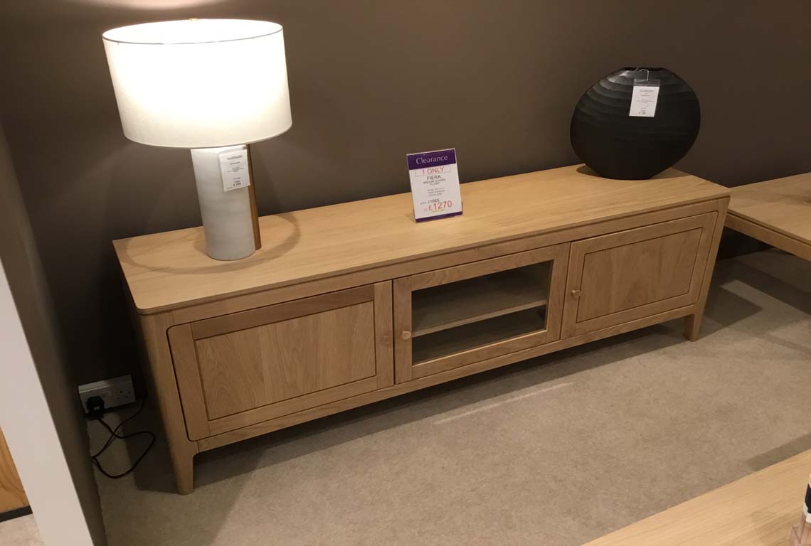 Fiera Medium Glazed TV Unit