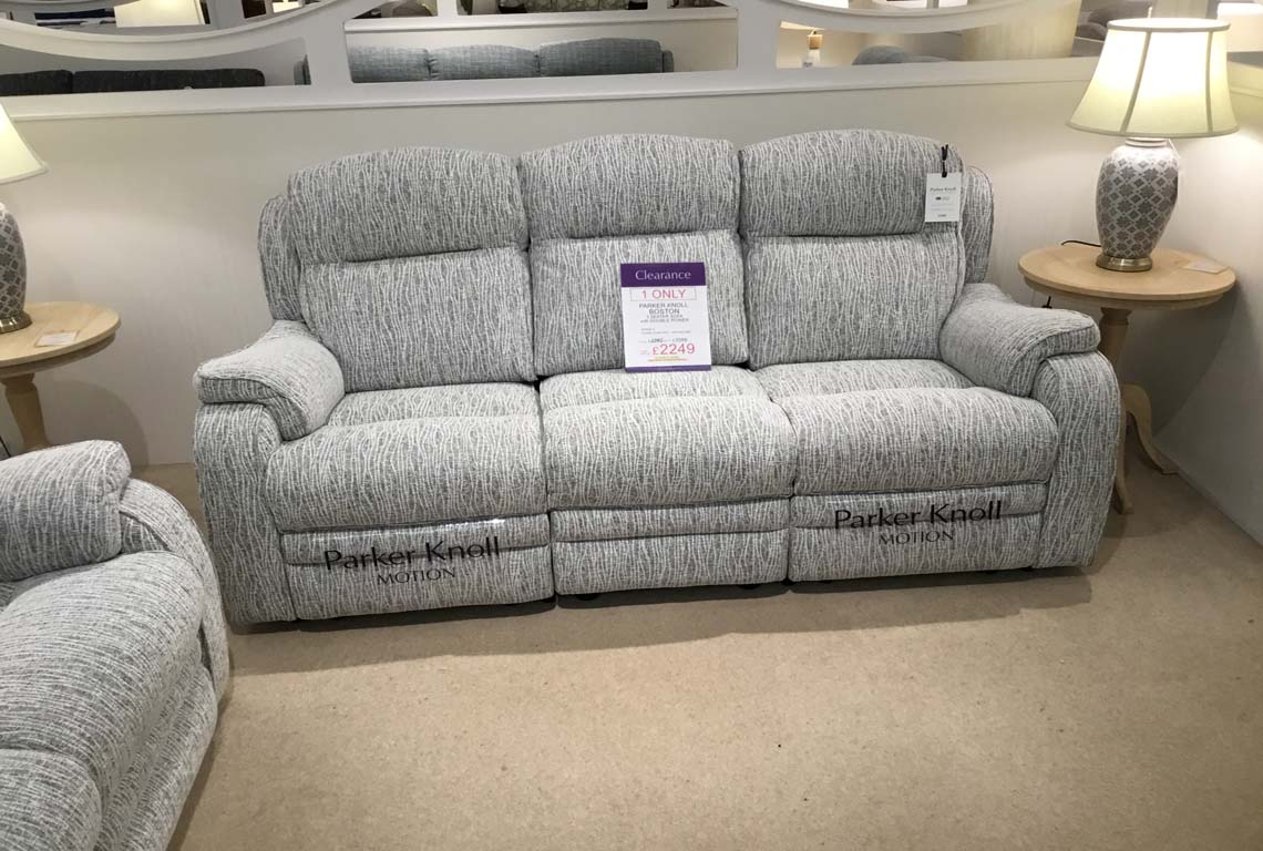Parker Knoll Boston 3 Seater Sofa with Double Power