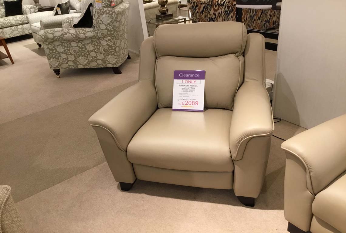 Parker Knoll Manhattan Power Chair ~ Single Motor~