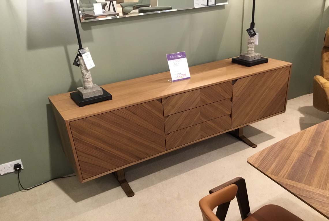 Galaxy Sideboard with Fusion Legs