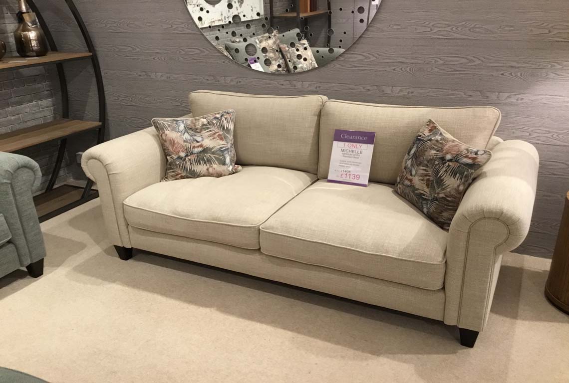 Michelle Medium Sofa ~ Standard Back
