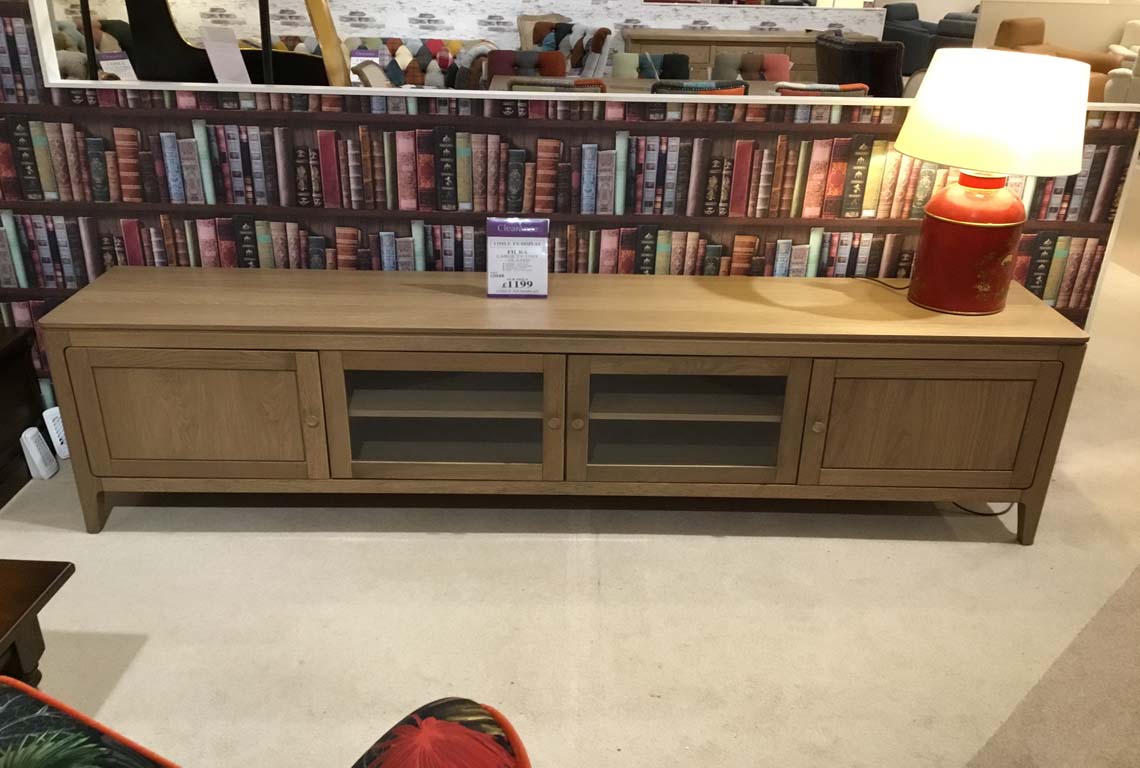 Fiera Large TV Unit - Glazed