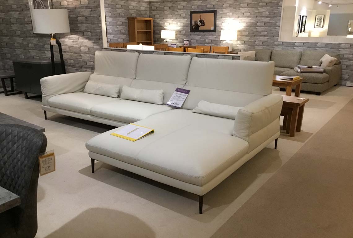 Prague Large Chaise Sofa