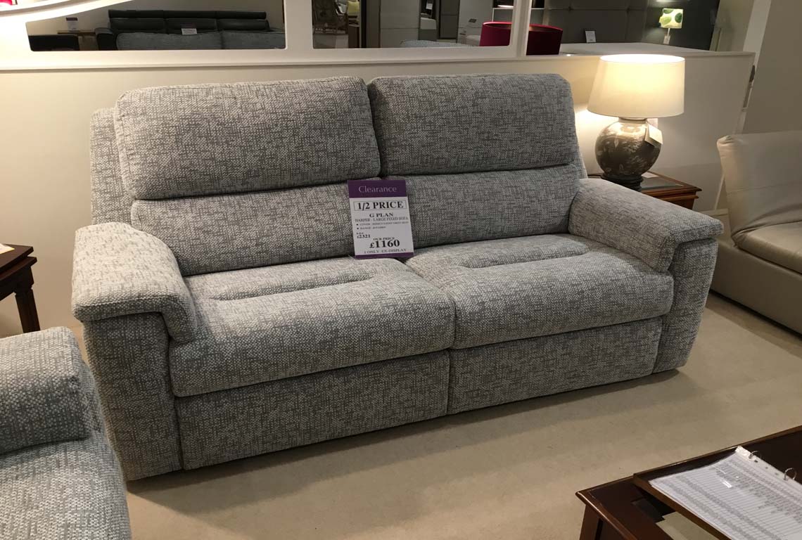 G Plan Harper Large Fixed Sofa