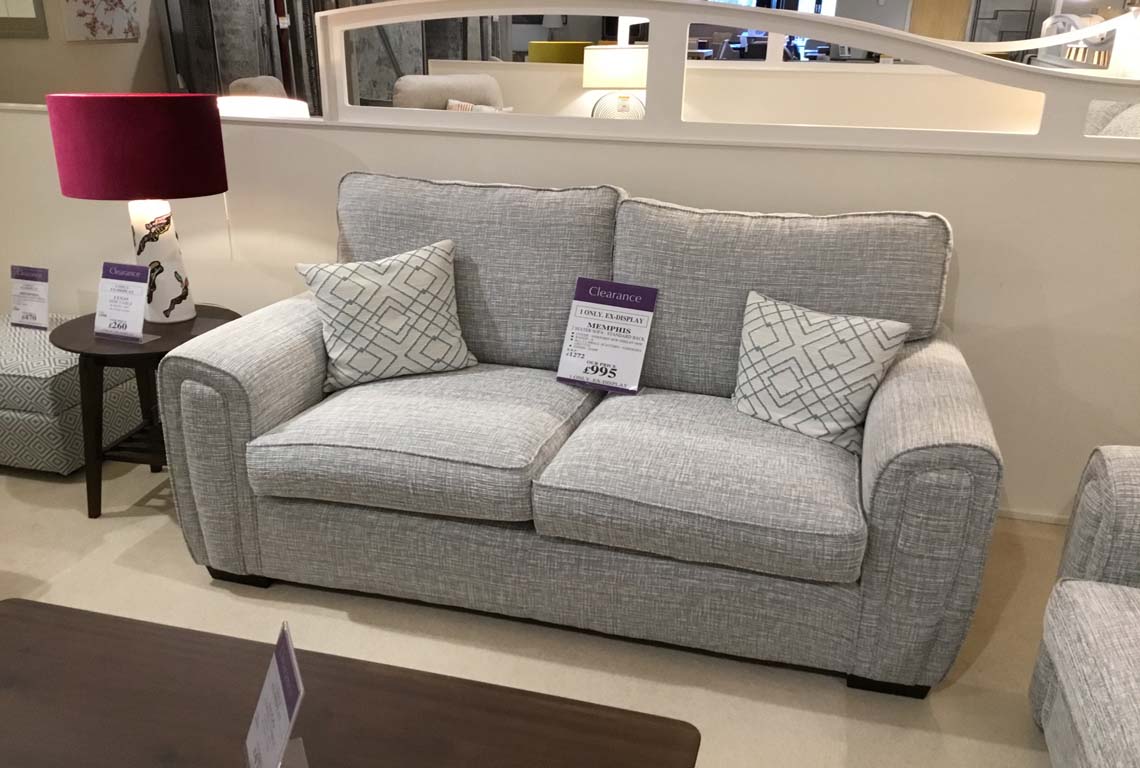 Memphis 2 Seater Sofa - Standard Back
