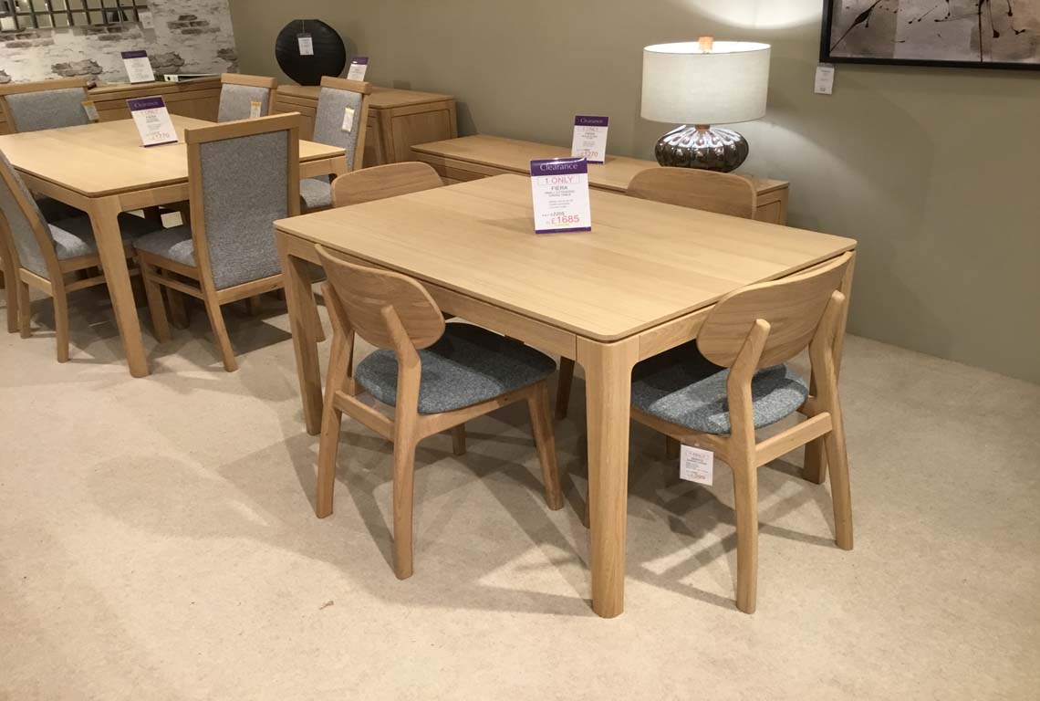 Fiera Small Extending Dining Table
