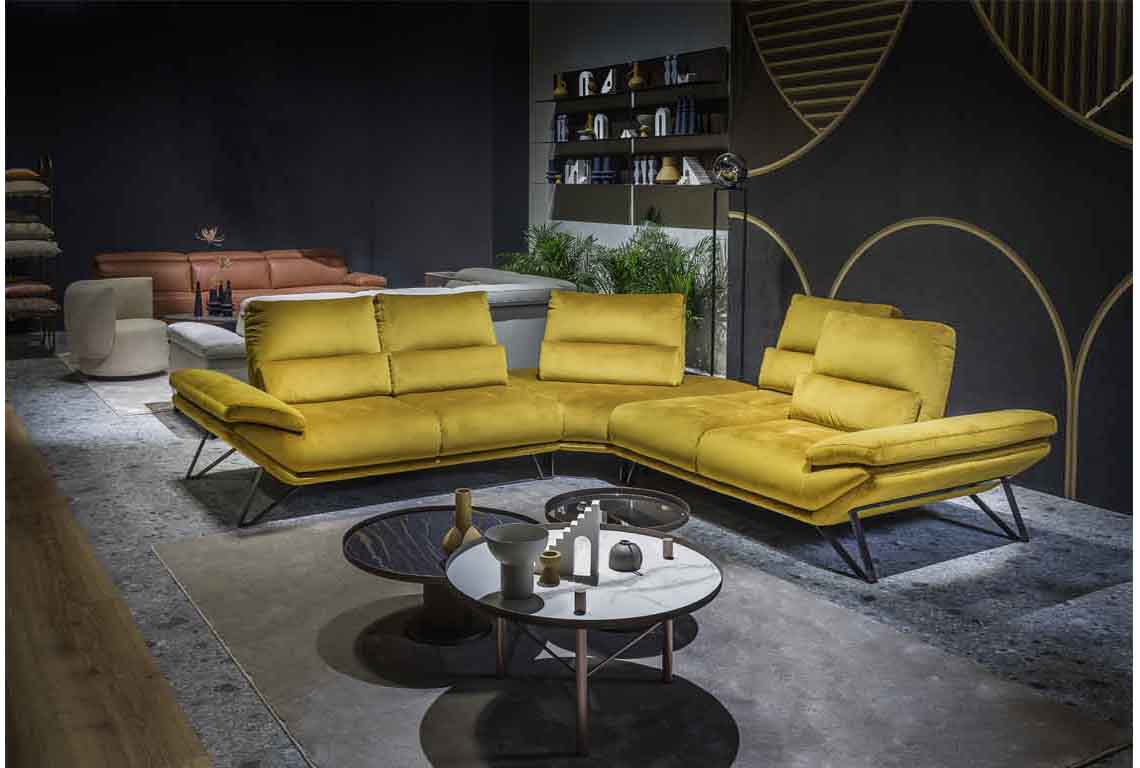 Contemporary suite in room setting