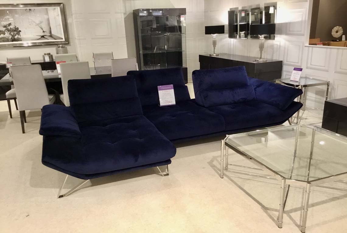 Fontana 3 Seater Sofa with Left Hand Facing Chaise