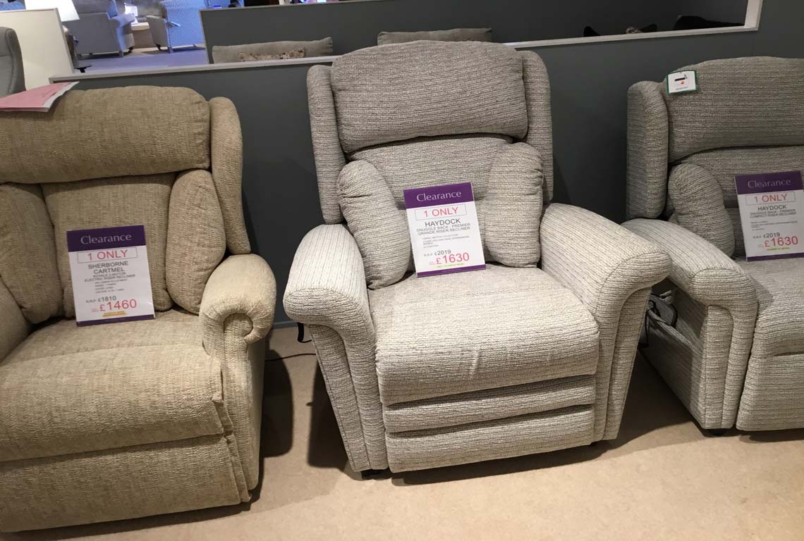 Haydock Snuggle Back Premier Grande Riser recliner