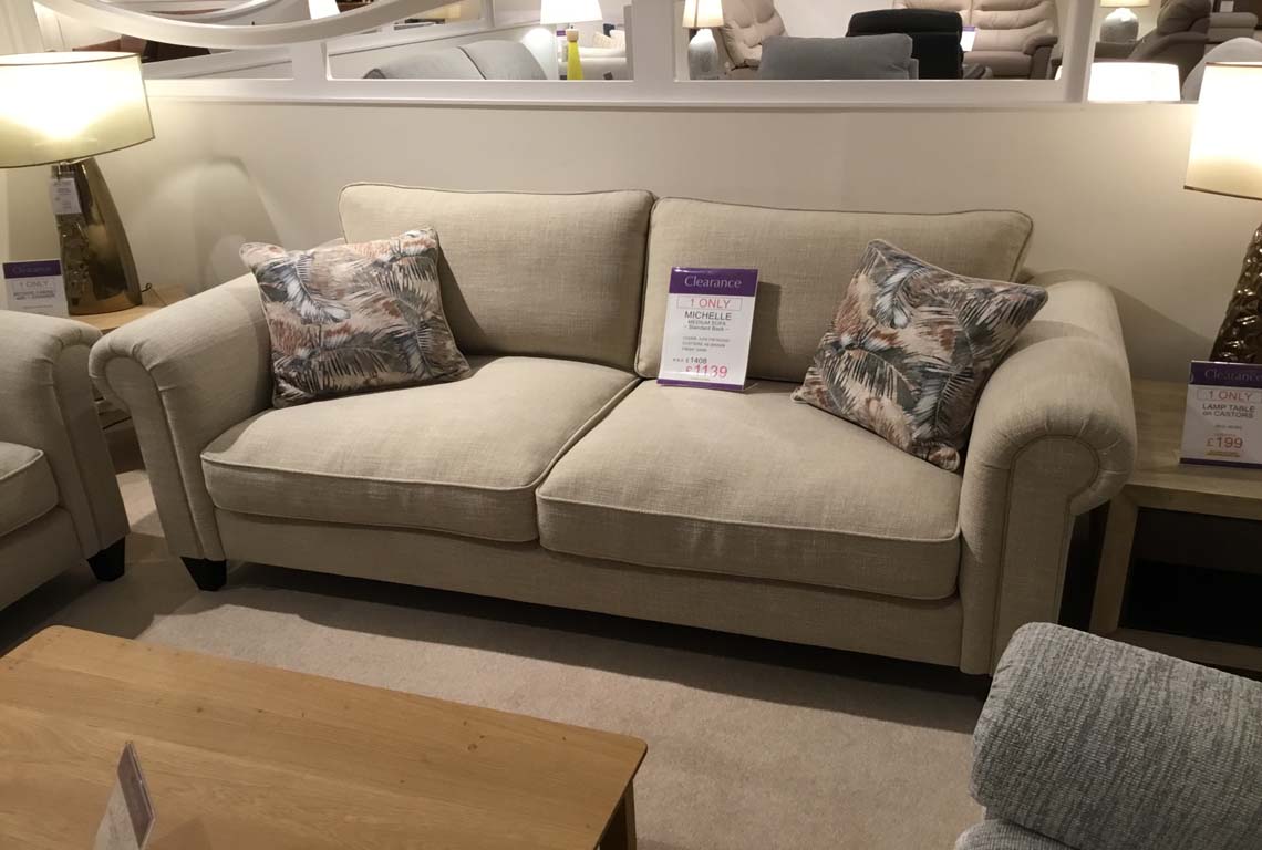 Michelle Medium Sofa ~ Standard Back ~