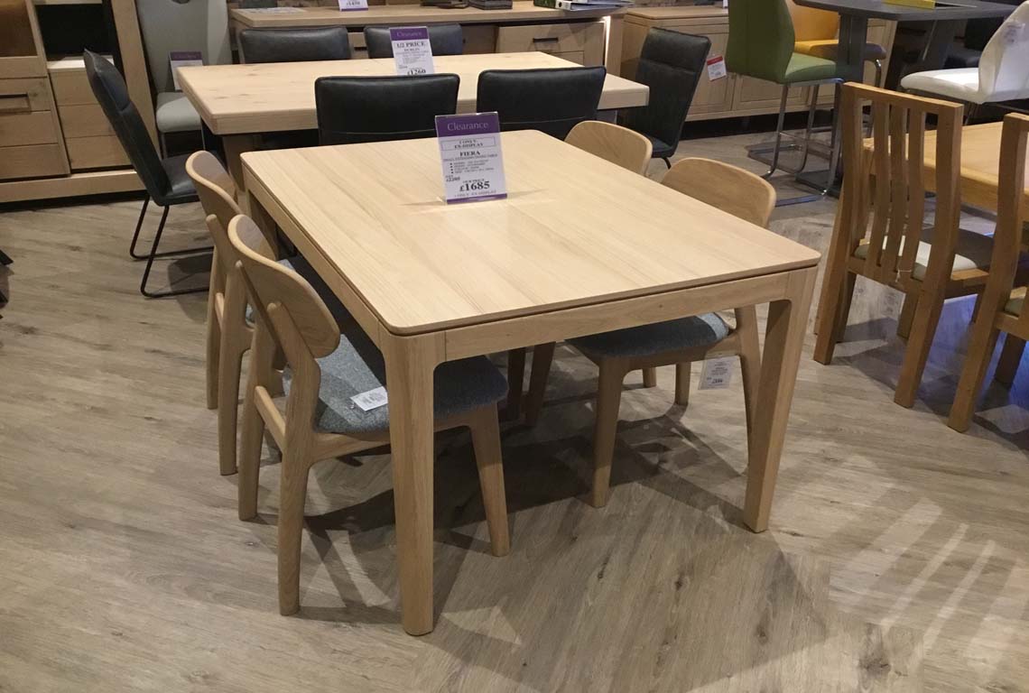 Fiera Small Extending Dining Table