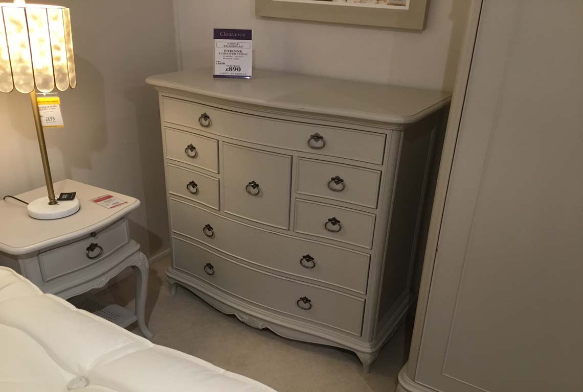 Etienne 8 Drawer Chair