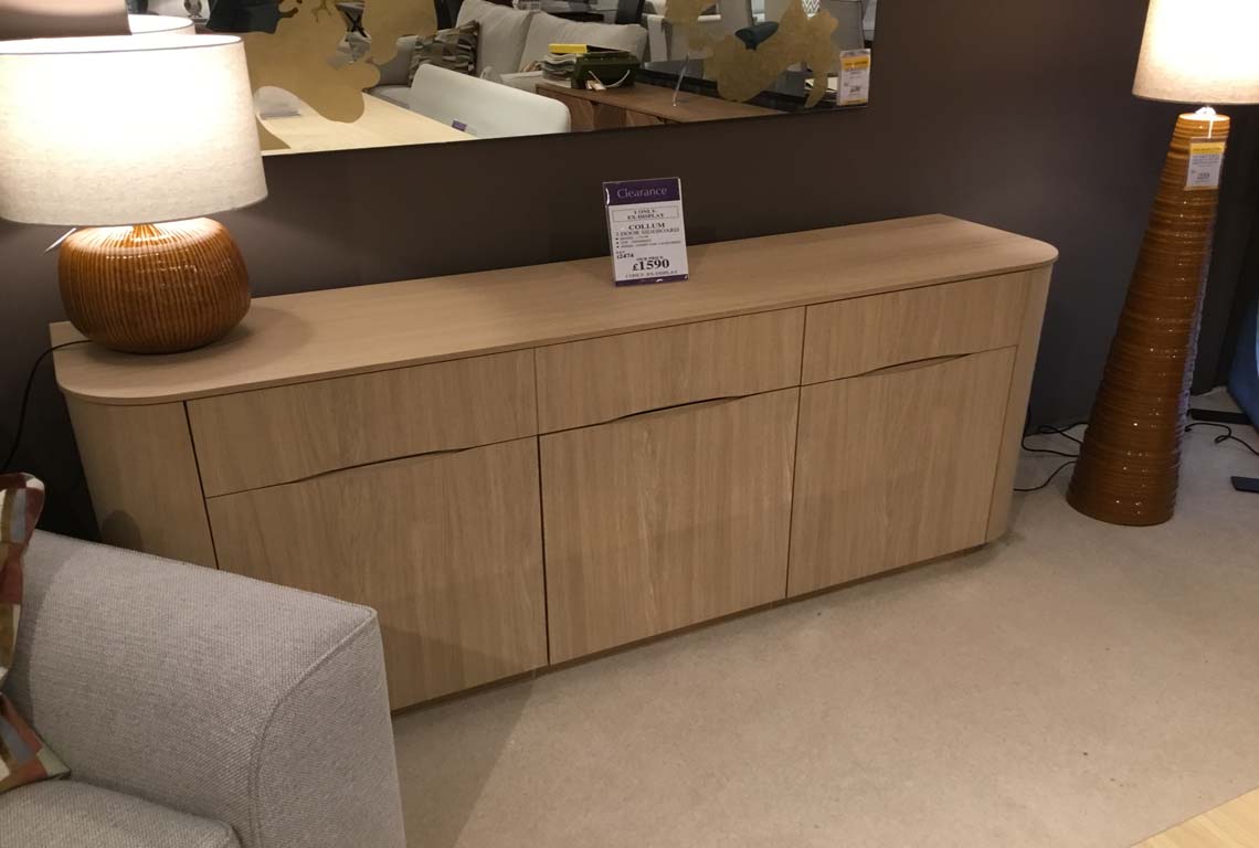 Collum 3 Door Sideboard