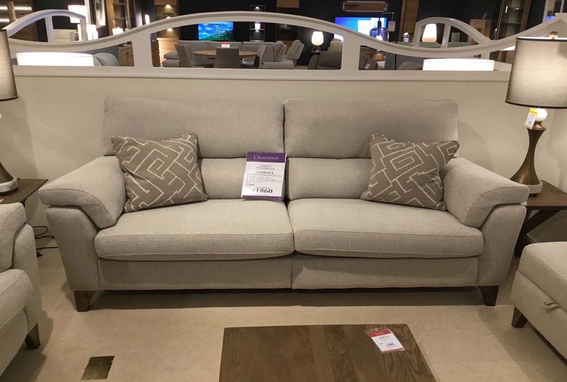 Limosa 3 Seater Double Power Sofa