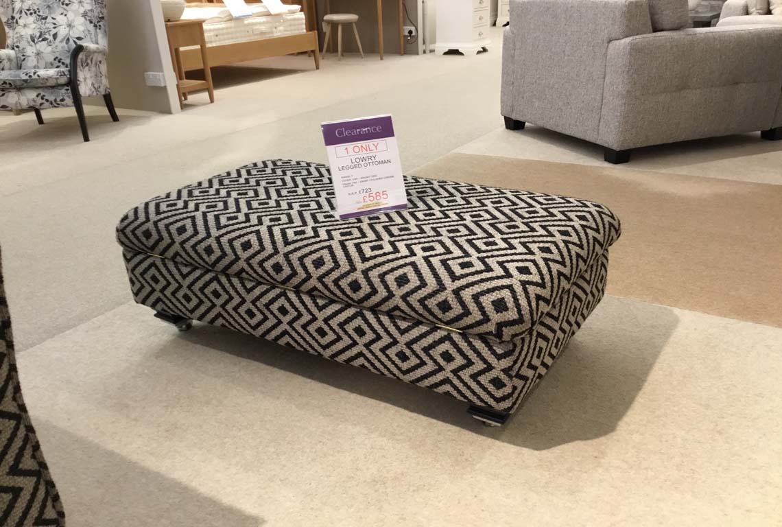 Lowry Legged Ottoman