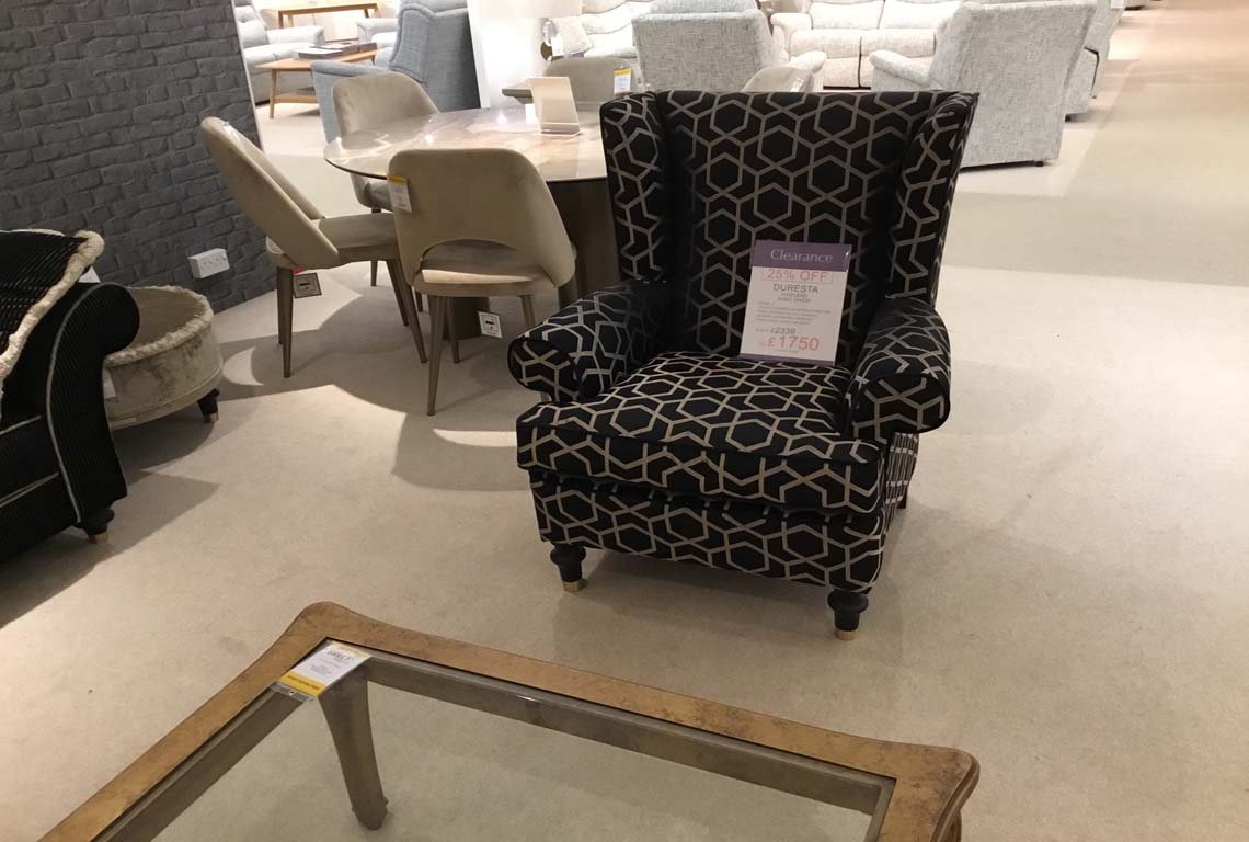 Duresta Harvard Wing Chair