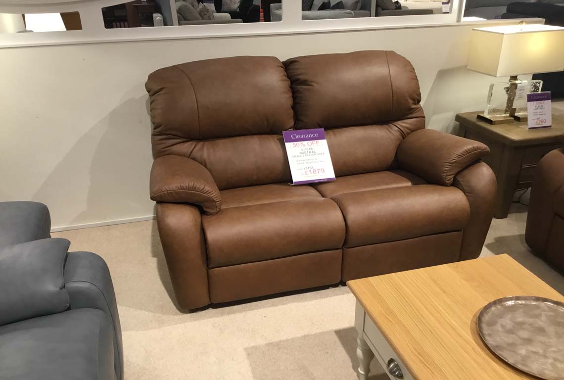 G Plan Mistral Small 2 Seater Sofa