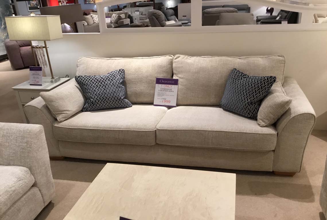 Oxbridge 3 Seater Sofa