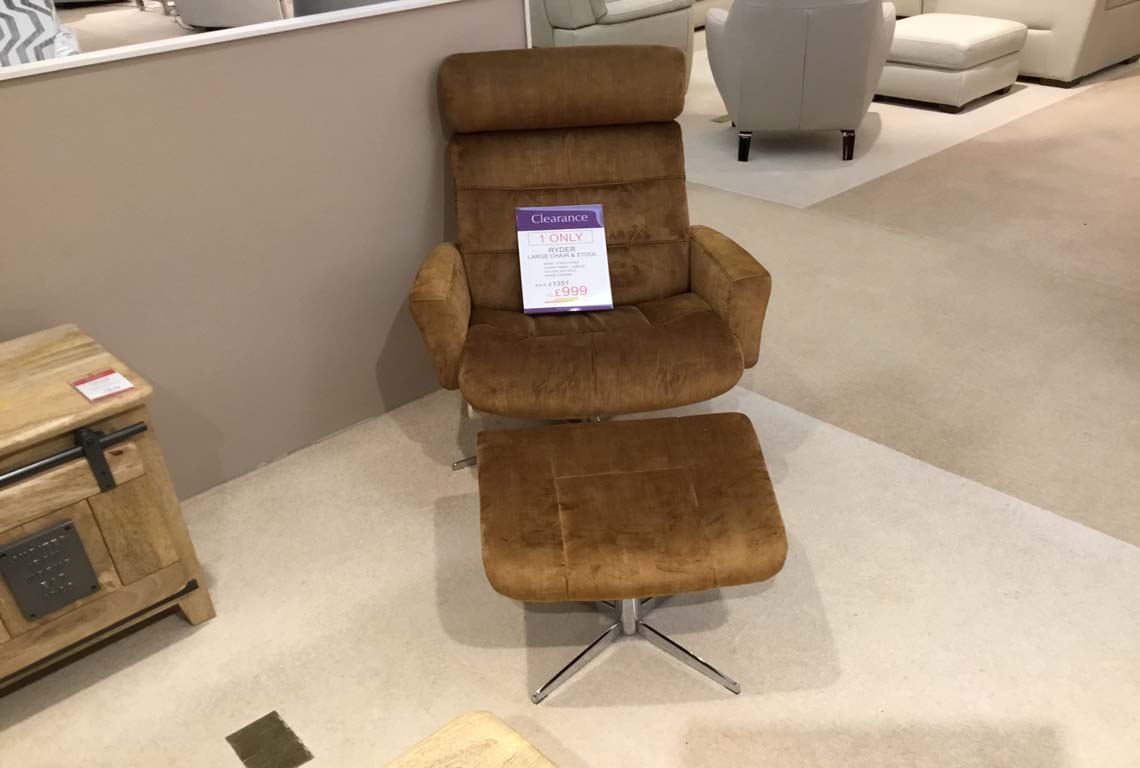 Ryder Large Chair & Stool