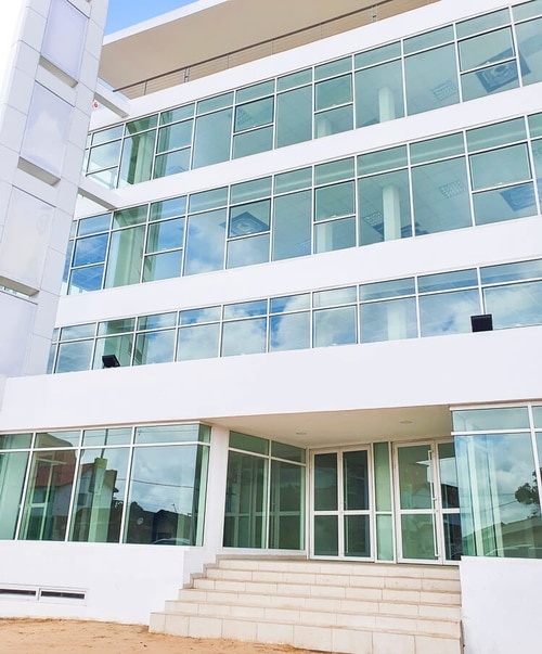 commercial building facade design