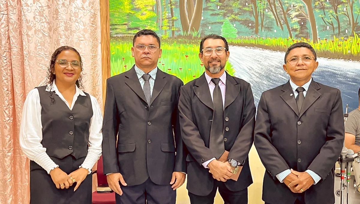Das Team: Elizete, Eder, Reginaldo und Daniel