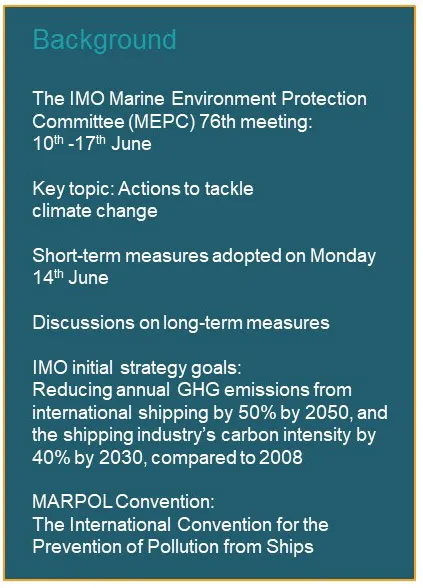 IMO meeting agenda
