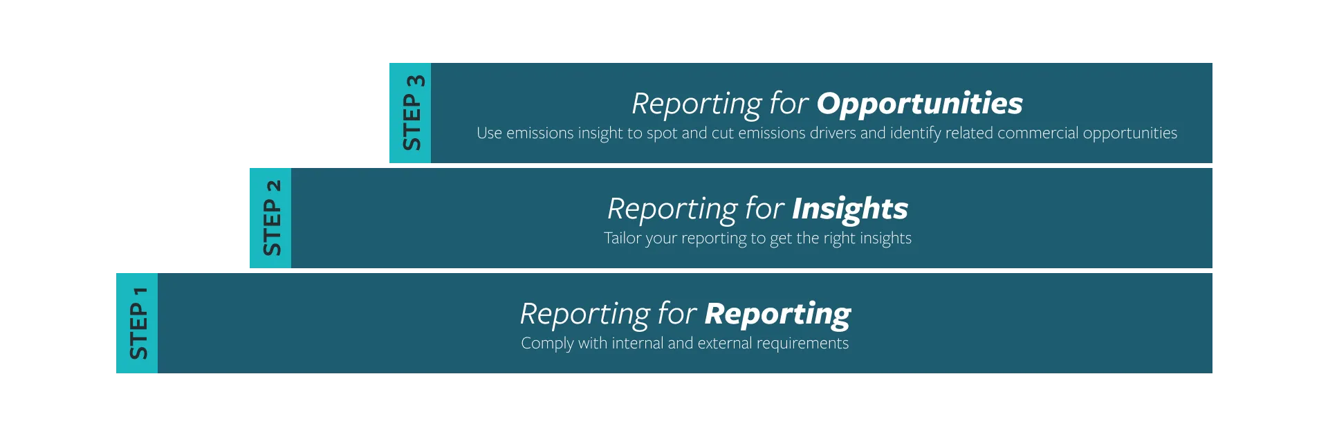 Reporting Emissions steps