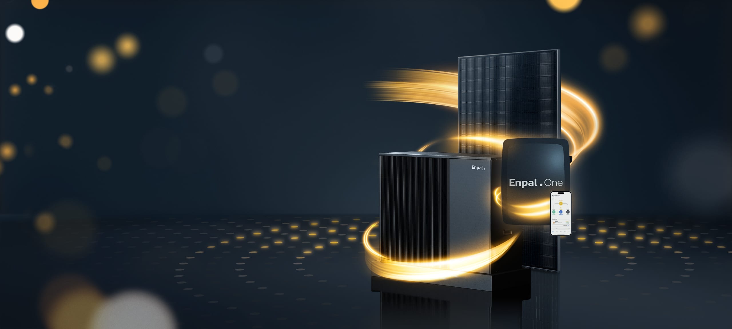 ɫý Komplettpaket bestehend aus Photovoltaik, äܳ, ɫý.One und ɫý App